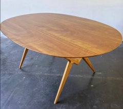 Maple Dining Table by Renzo Rutili for Johnson Furniture Co.
