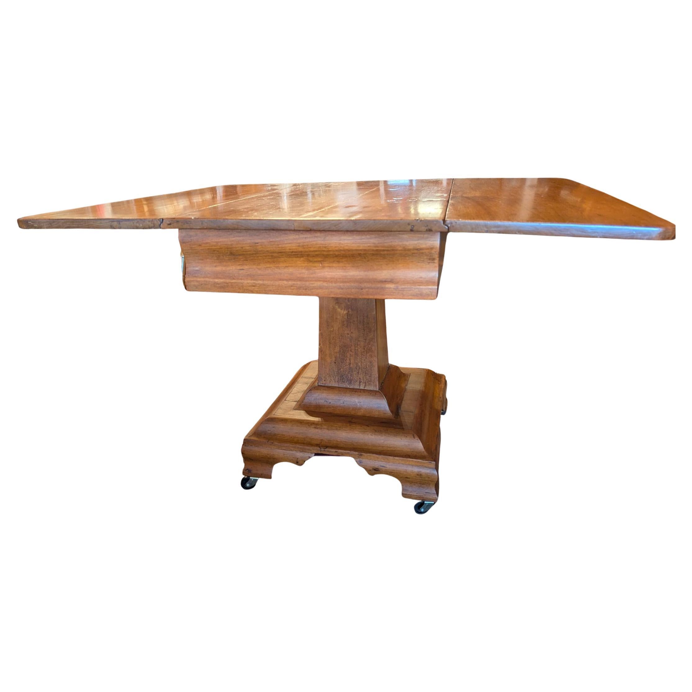 Table à double abattant en érable