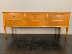 Kommode aus Ahornholz, 1950er Jahre