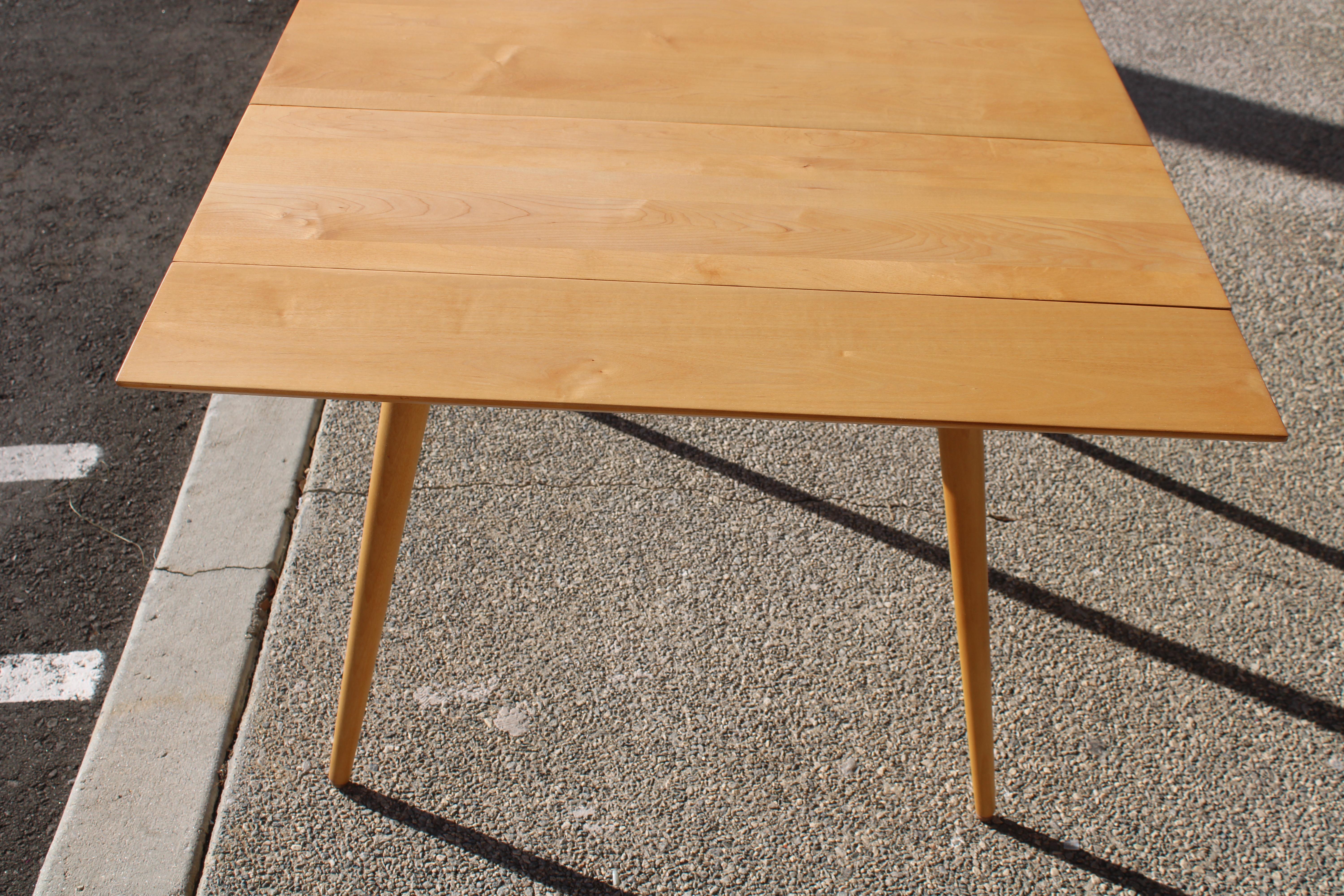 Mid-20th Century Maple Extension Dining Table by Paul McCobb, Planner Group For Sale