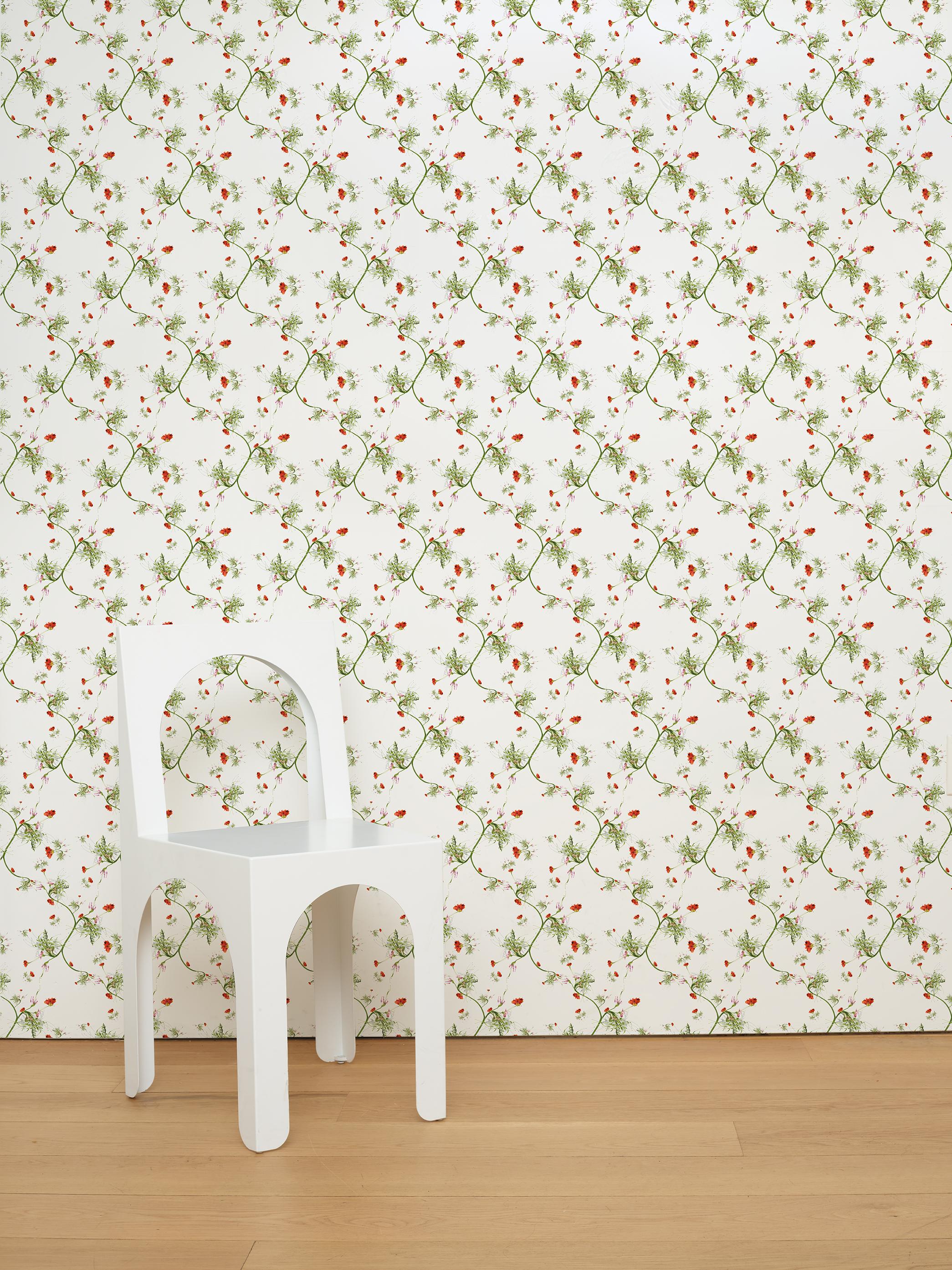 Maple Floral Wallpaper  For Sale 4