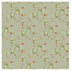 Maple Floral Wallpaper