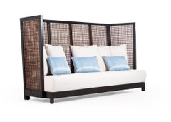 Maple Highback Suzy Wong Sofa by Kenneth Cobonpue