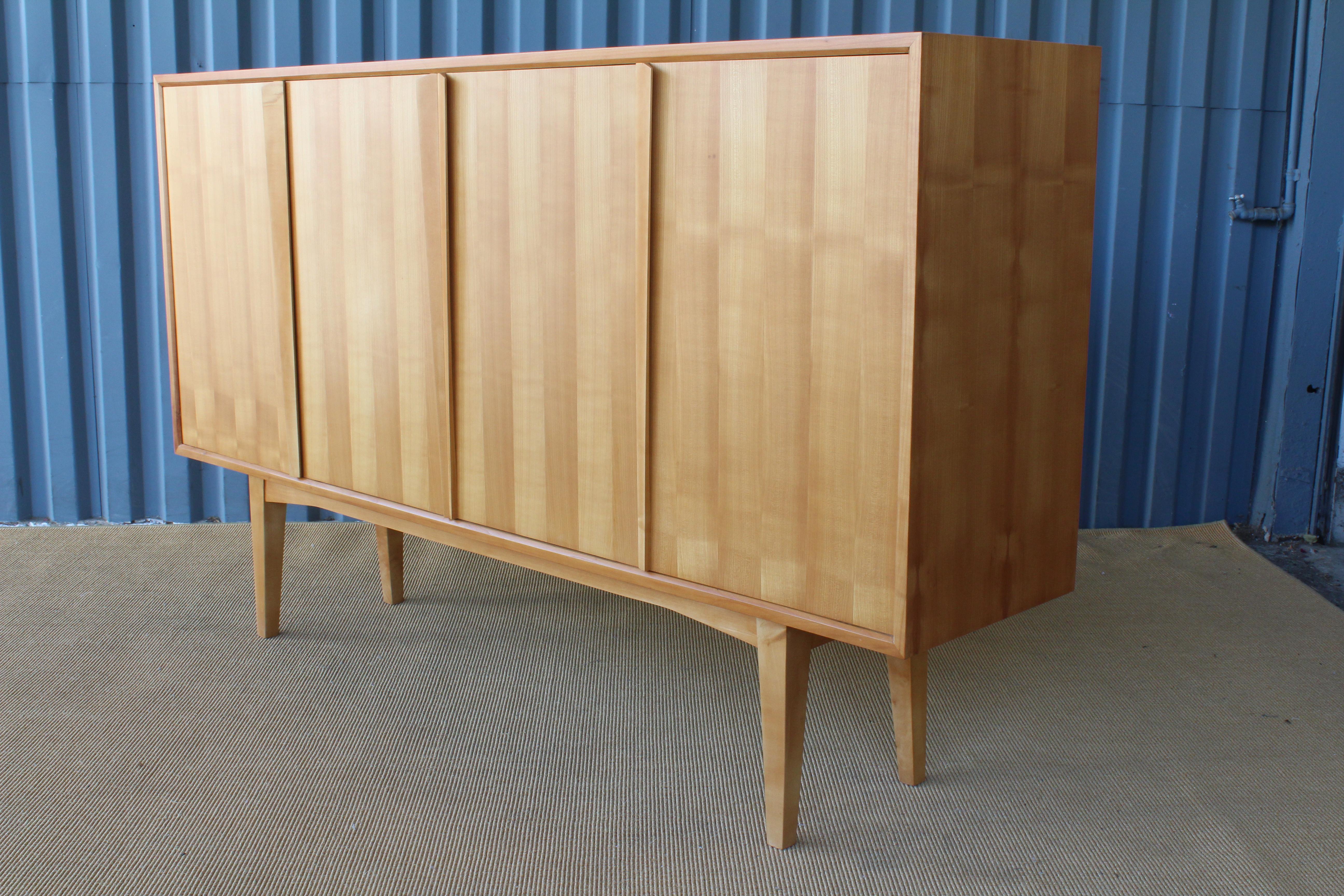 Maple Highboard Credenza, Germany, 1960s 4
