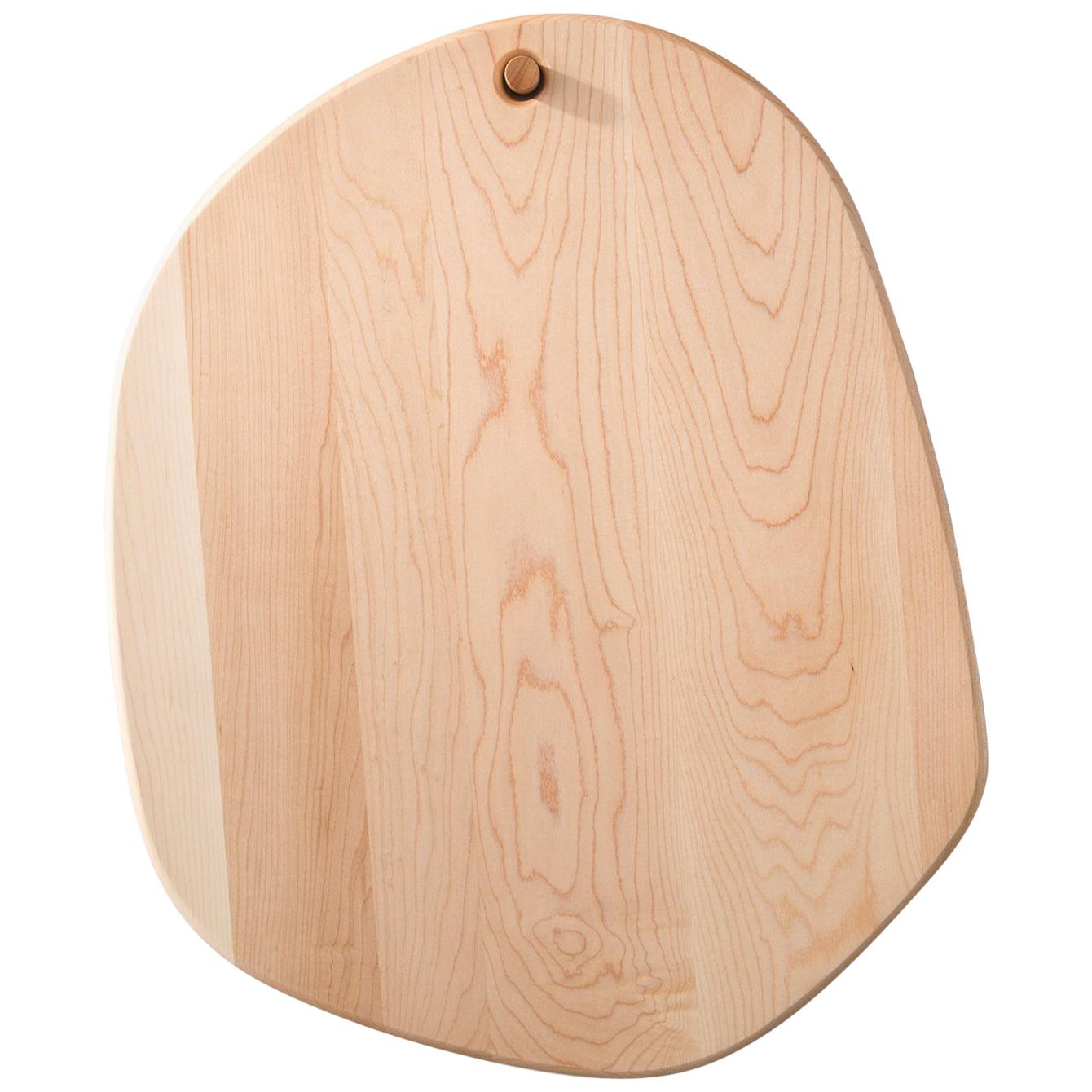 Large "Hexagon Pebble" Maple Wood Cutting Board
