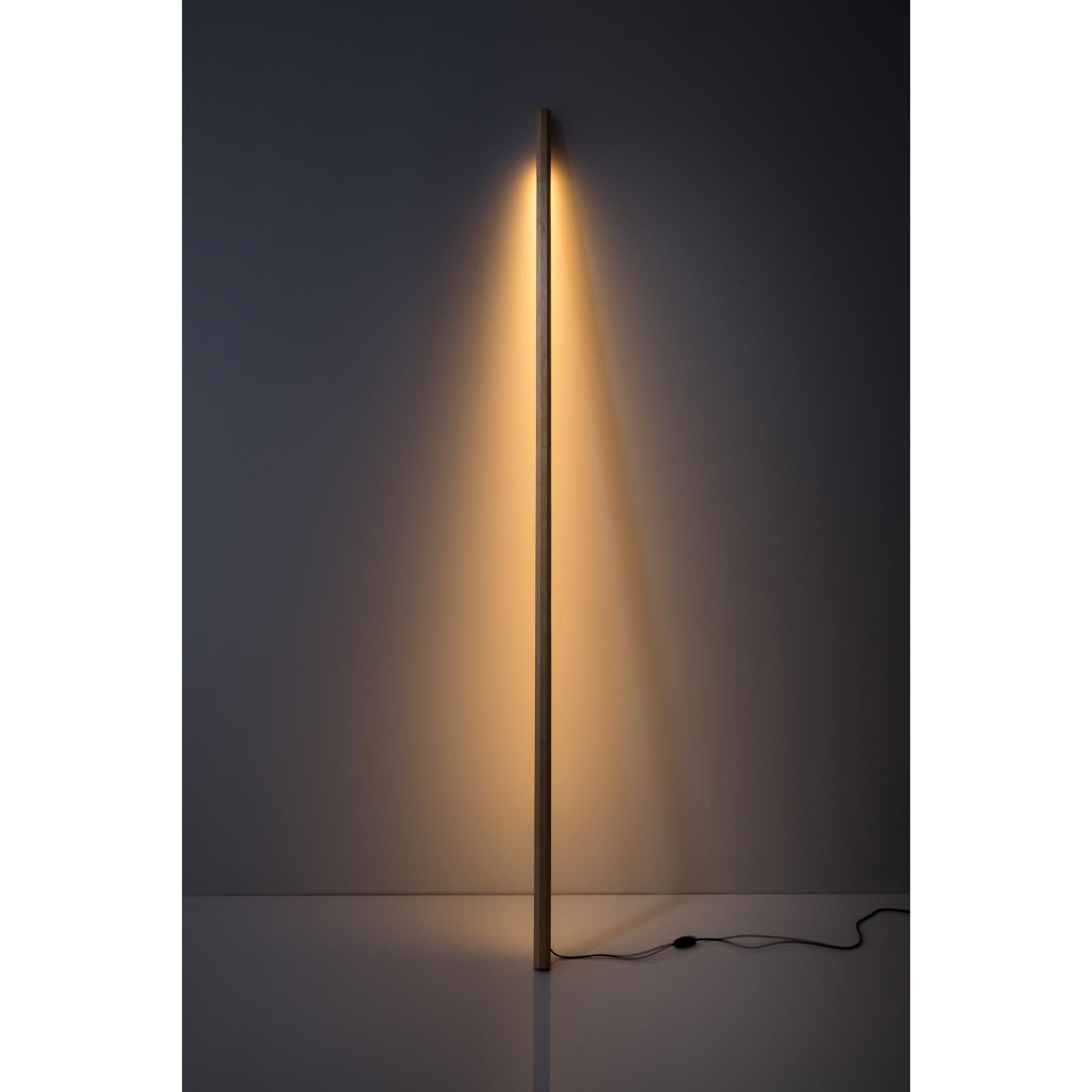 American Maple LED Line Light, Sculpture