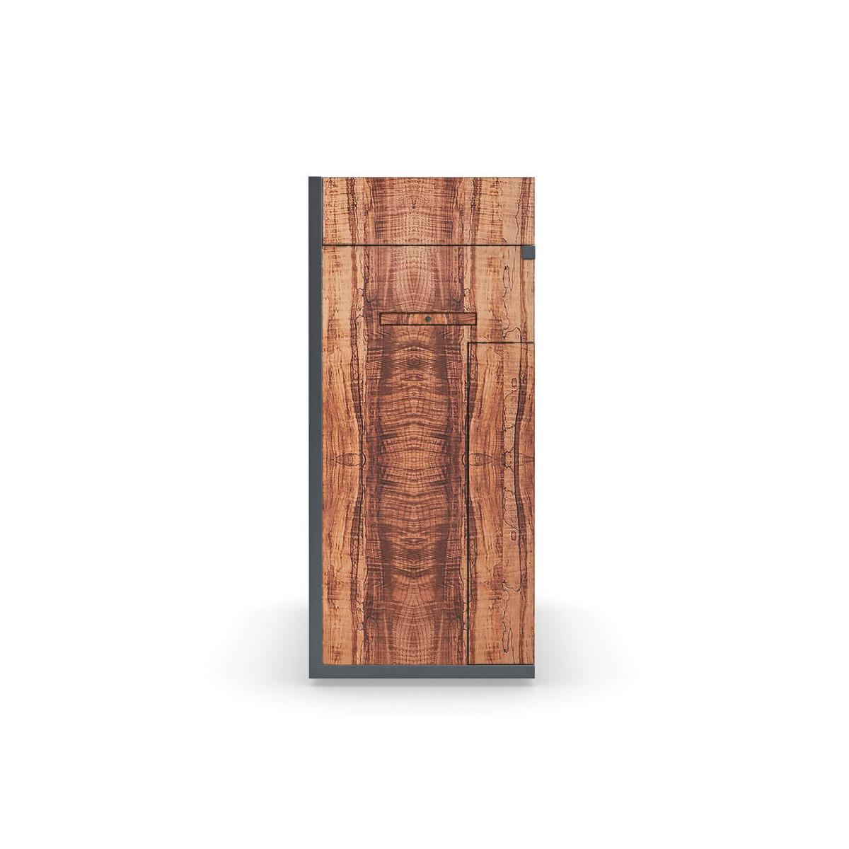 Wood Maple Modern Bar Cabinet