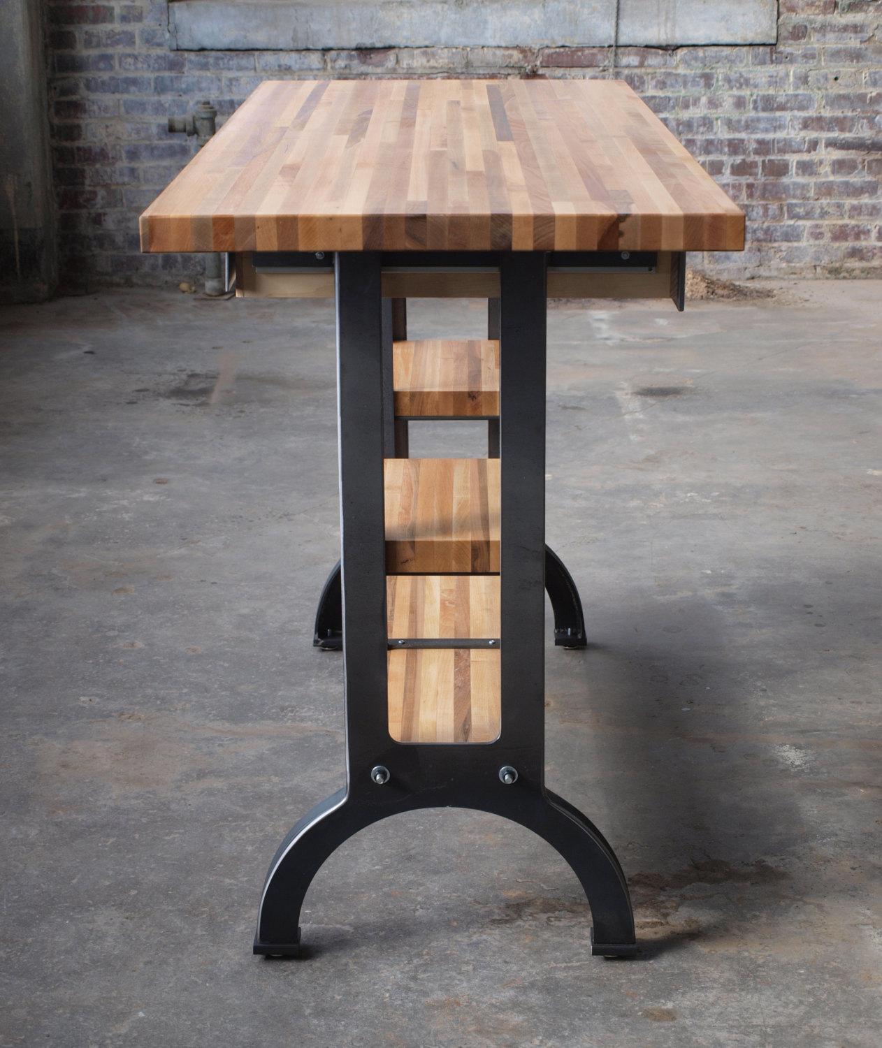 kitchen island bench table