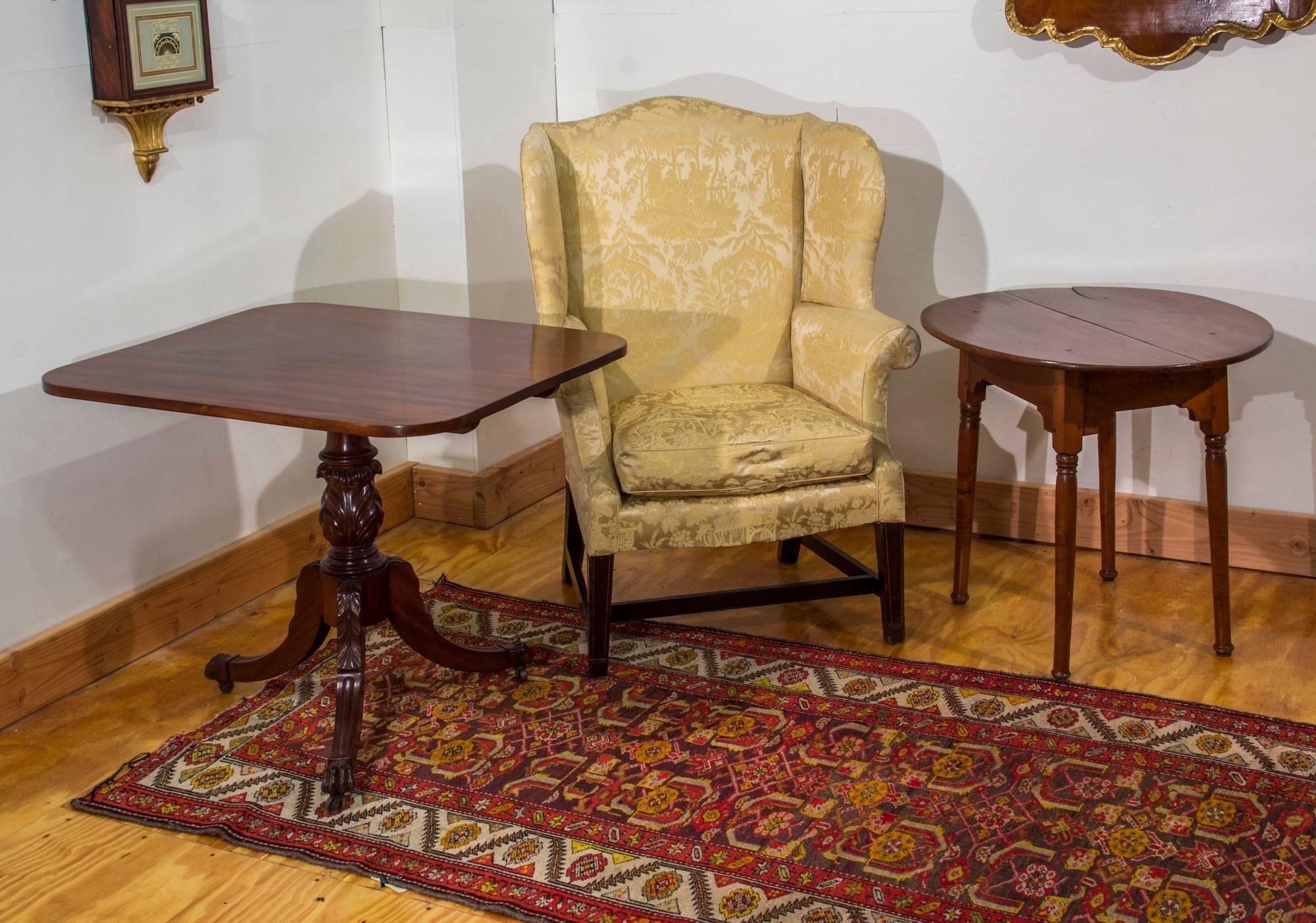 American Maple Oval Tavern Table, New Hampshire For Sale