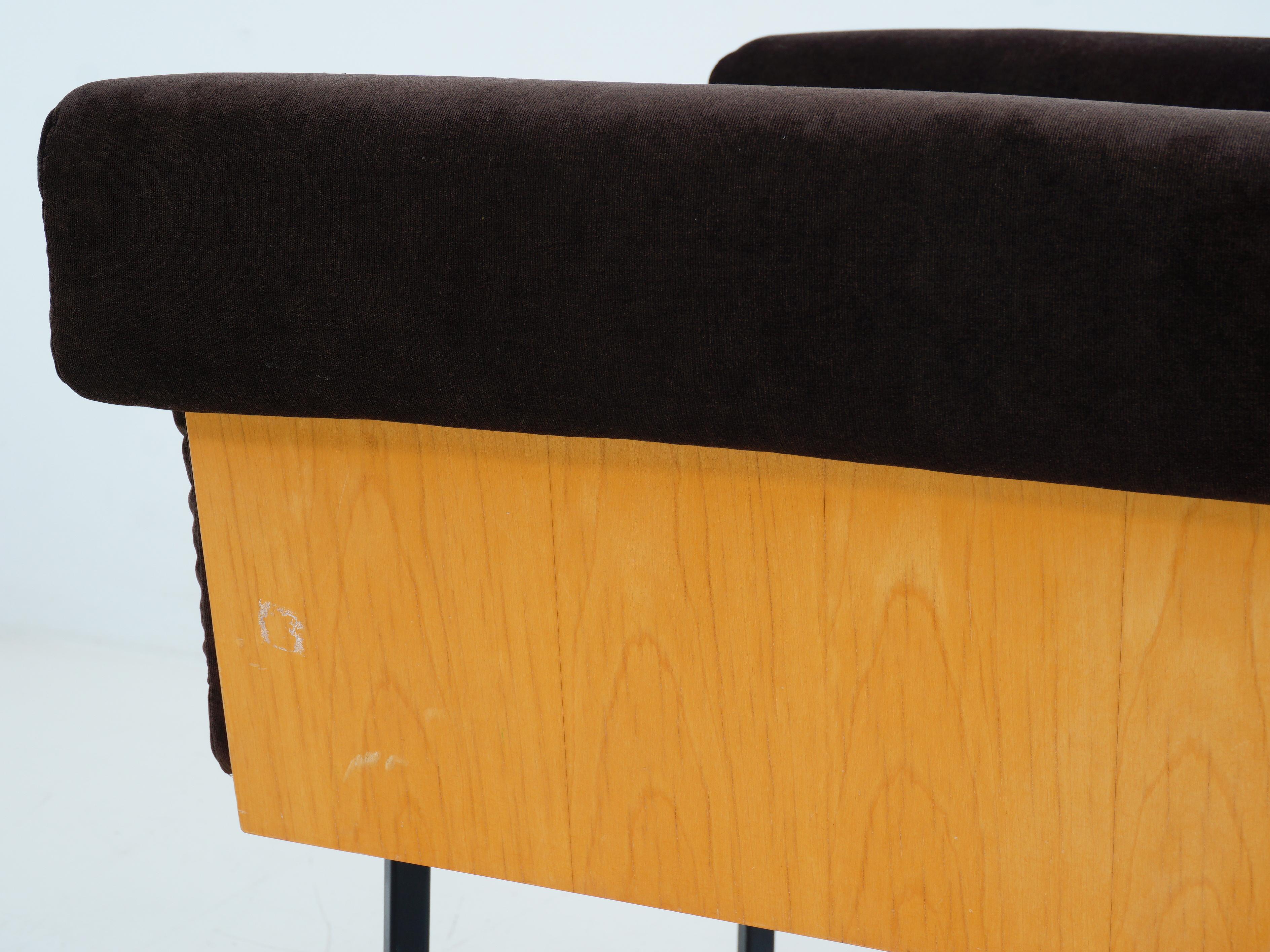 Mid-Century Modern Maple Plywood Club Chair For Sale