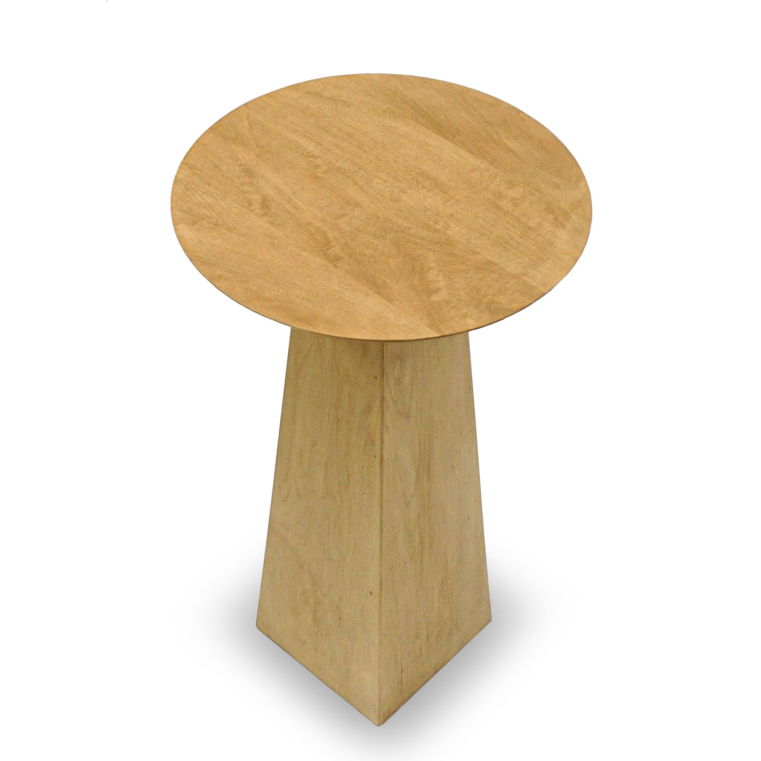 Contemporary Maple Side Tables For Sale