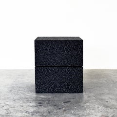 Tavolo quadrato in acero #1 Scolpito da John Eric Byers