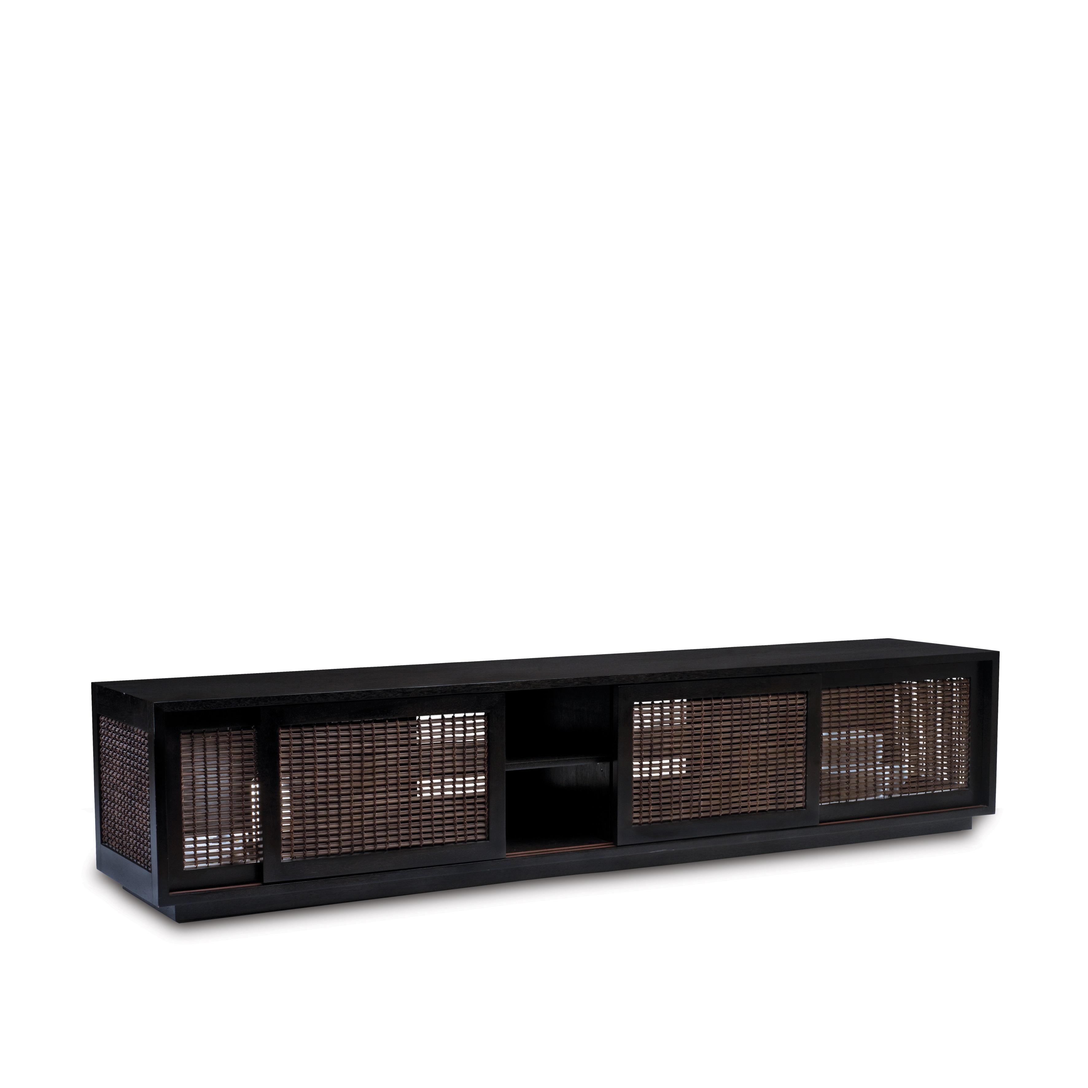 Modern Maple Suzy Wong Entretainment Console by Kenneth Cobonpue For Sale