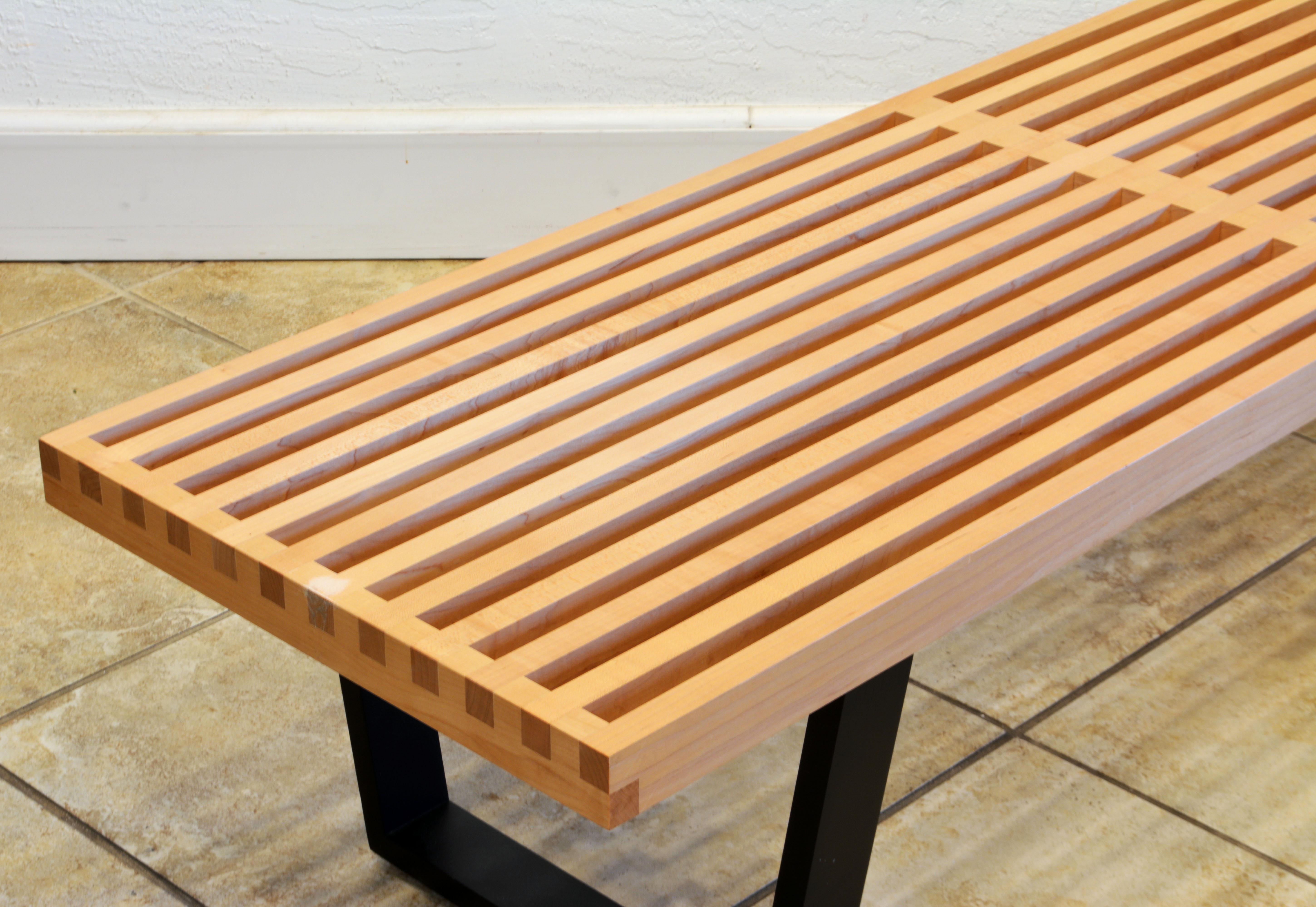 American Maple Top Platform Bench or Coffee Table by George Nelson for Herman Miller