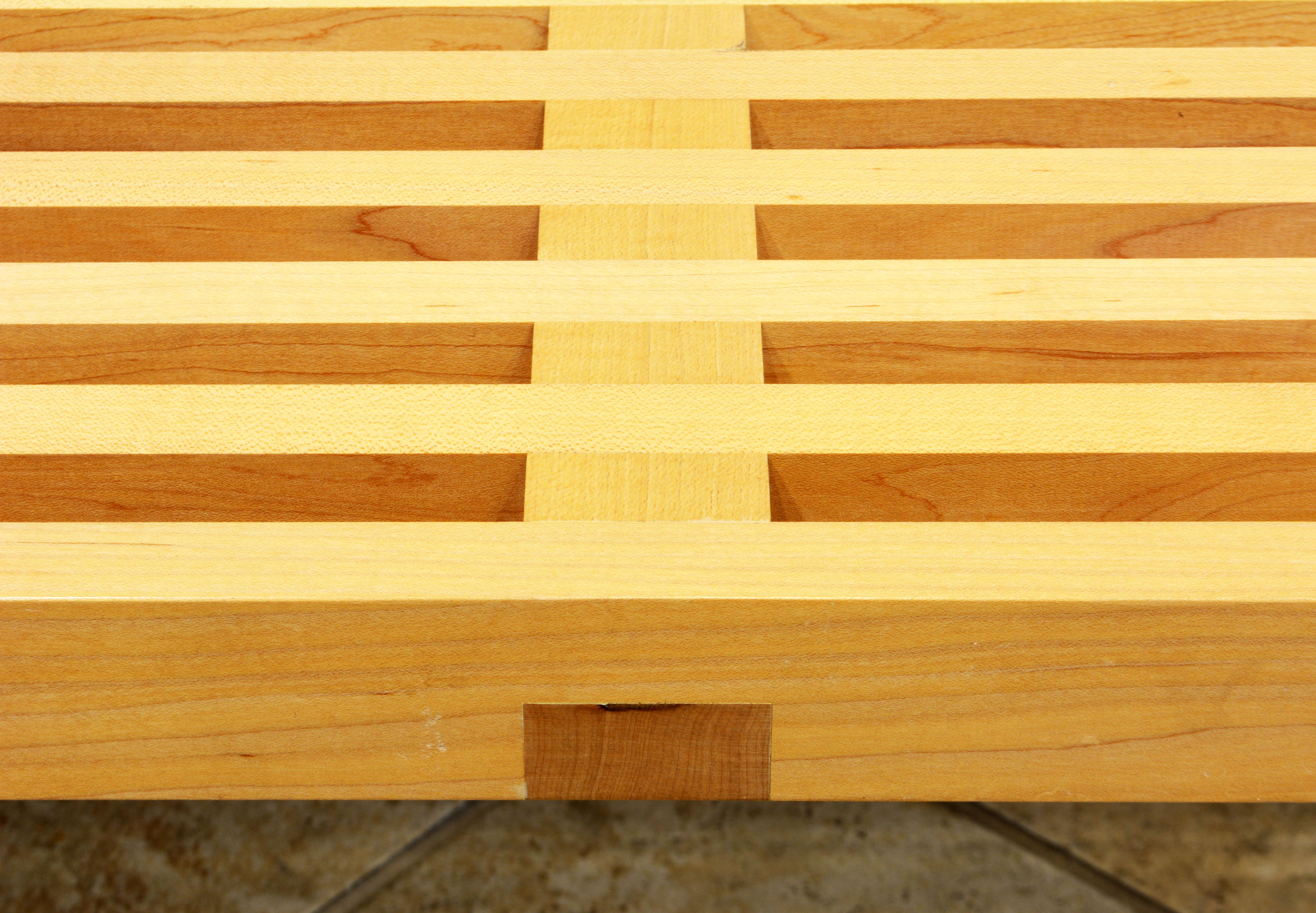 Maple Top Platform Bench or Coffee Table by George Nelson for Herman Miller 1