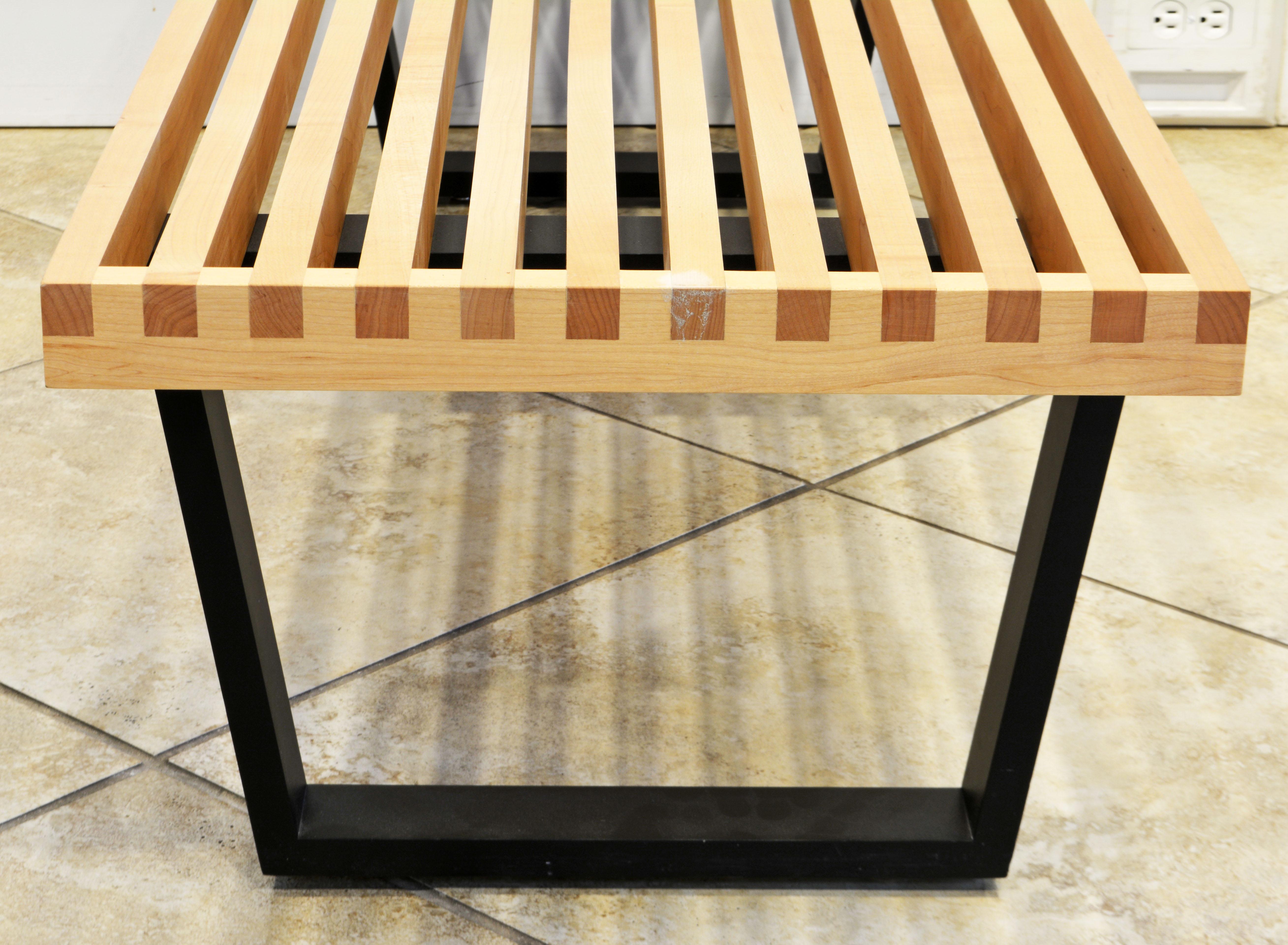 Maple Top Platform Bench or Coffee Table by George Nelson for Herman Miller 2
