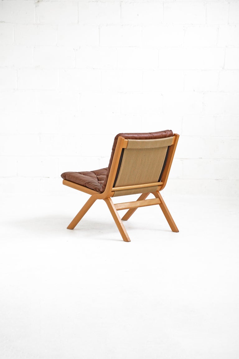 Maple Uno Folding Chair by Ekornes at 1stDibs