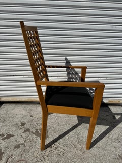 Poltrona in acero con schienale a reticolo di Shermag Inc. Del Canada