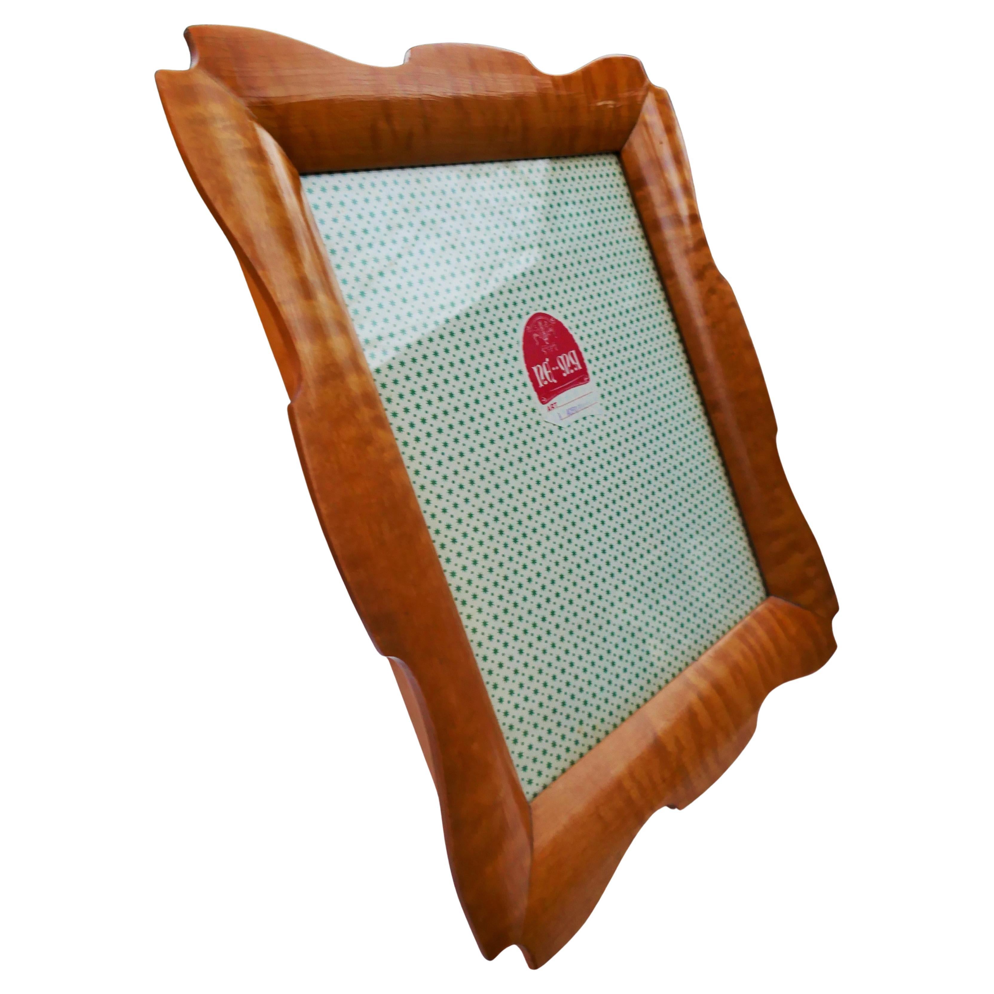 Maple wood photo frame by Giglio Florence Italy