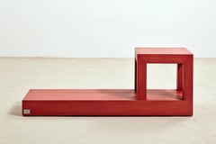 Maple Wood Side Table Designed by Pierre Charpin in 1998 for Memphis-Post Design