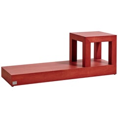 Maple Wood Side Table Designed by Pierre Charpin in 1998 for Memphis-Post Design