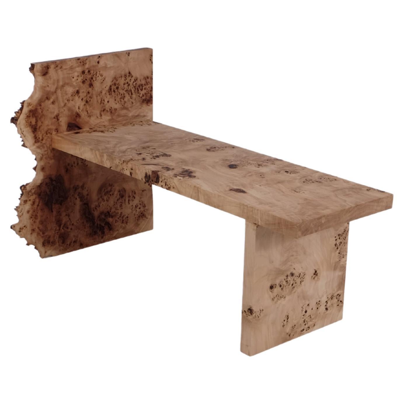 Mappa Burl Bench For Sale