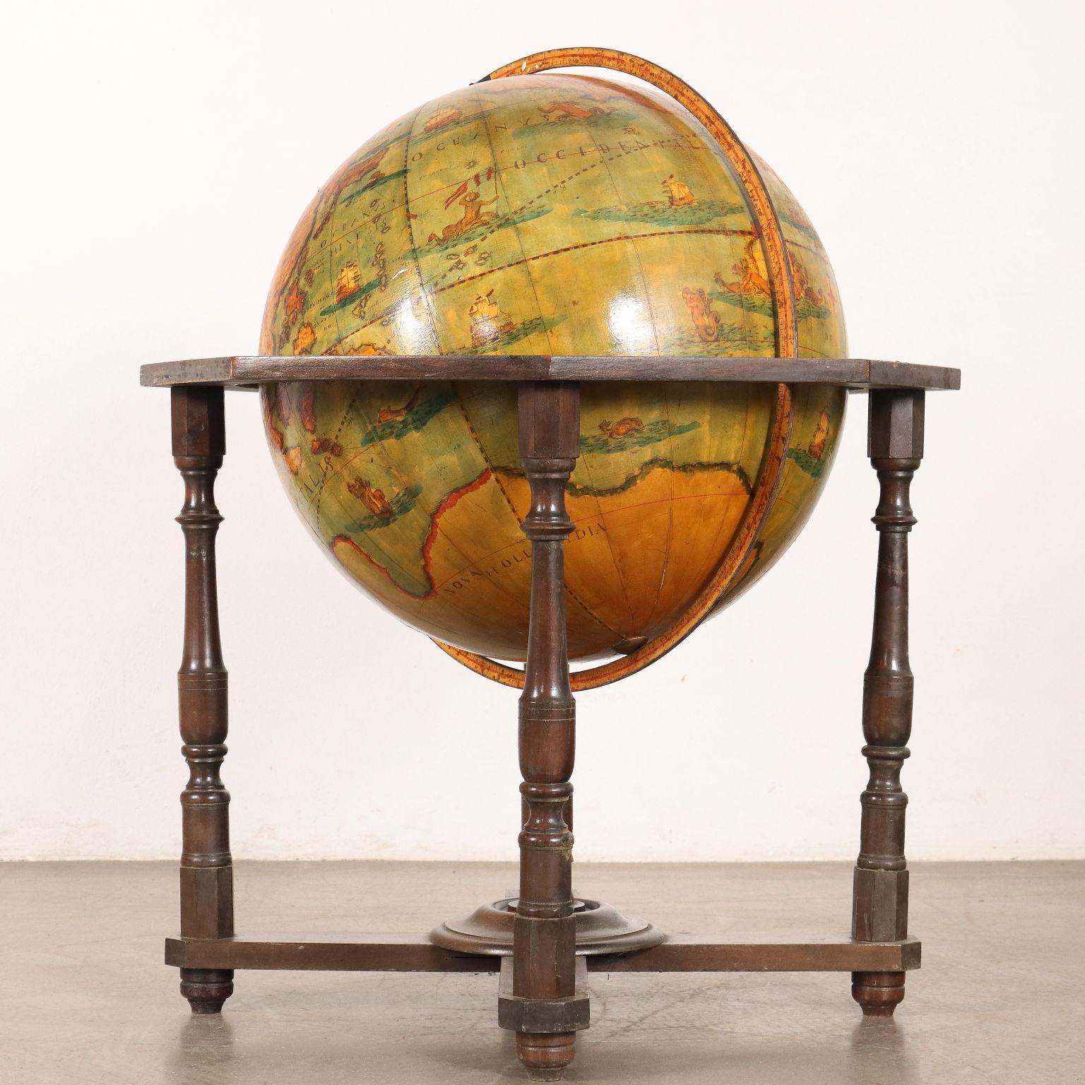 Carte du monde Italie 20e siècle 1