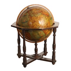 Carte du monde Italie 20e siècle