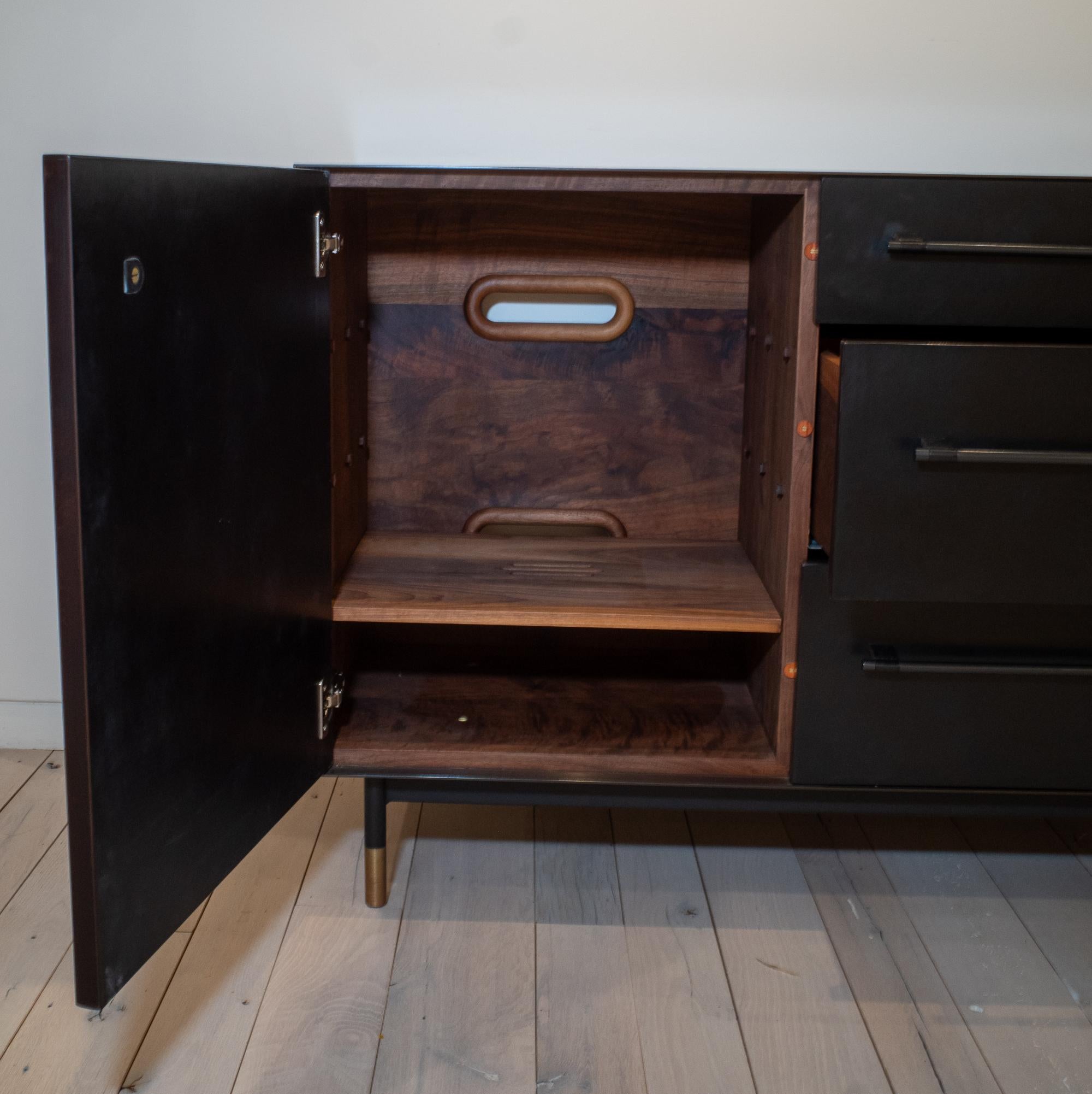 Modern Mapper Standard Credenza by BDDW For Sale