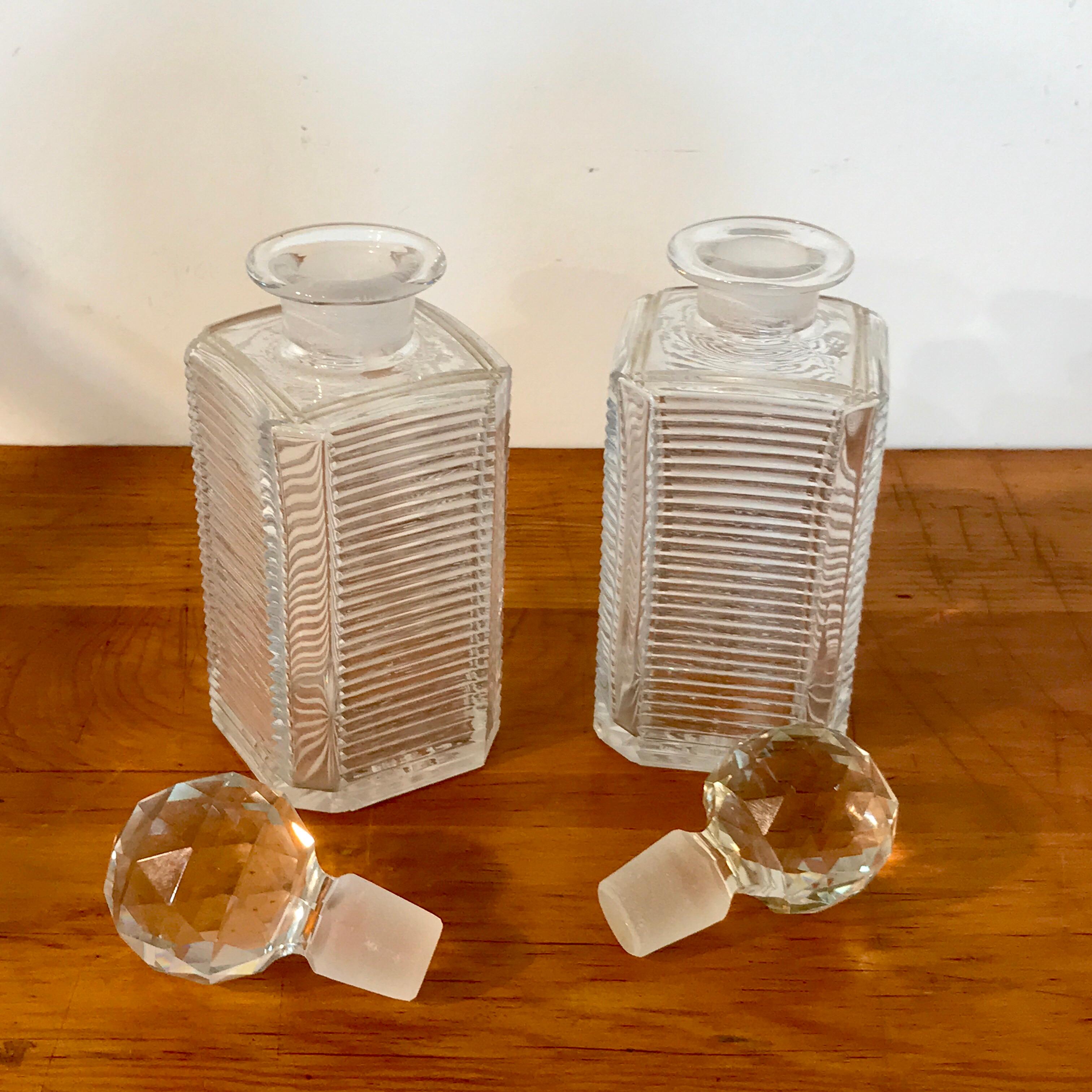 Mappin Bros. Diminutive Tauntless with Cut Glass Decanters For Sale 5