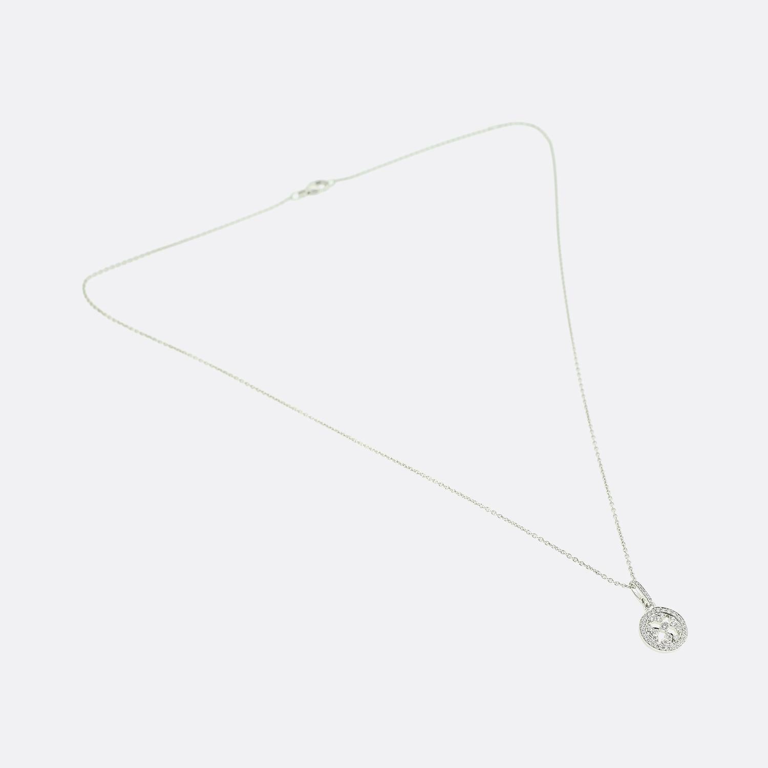 Mappin & Webb Collana Empress con diamanti da 0,23 carati In condizioni buone in vendita a London, GB