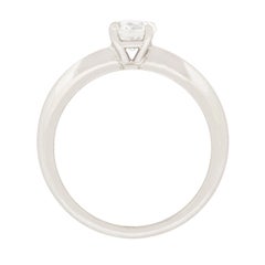Anillo de compromiso solitario de diamantes Mappin & Webb de 0,50 quilates