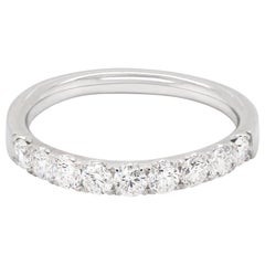 Mappin & Webb Diamond Half Eternity Platinum Ring