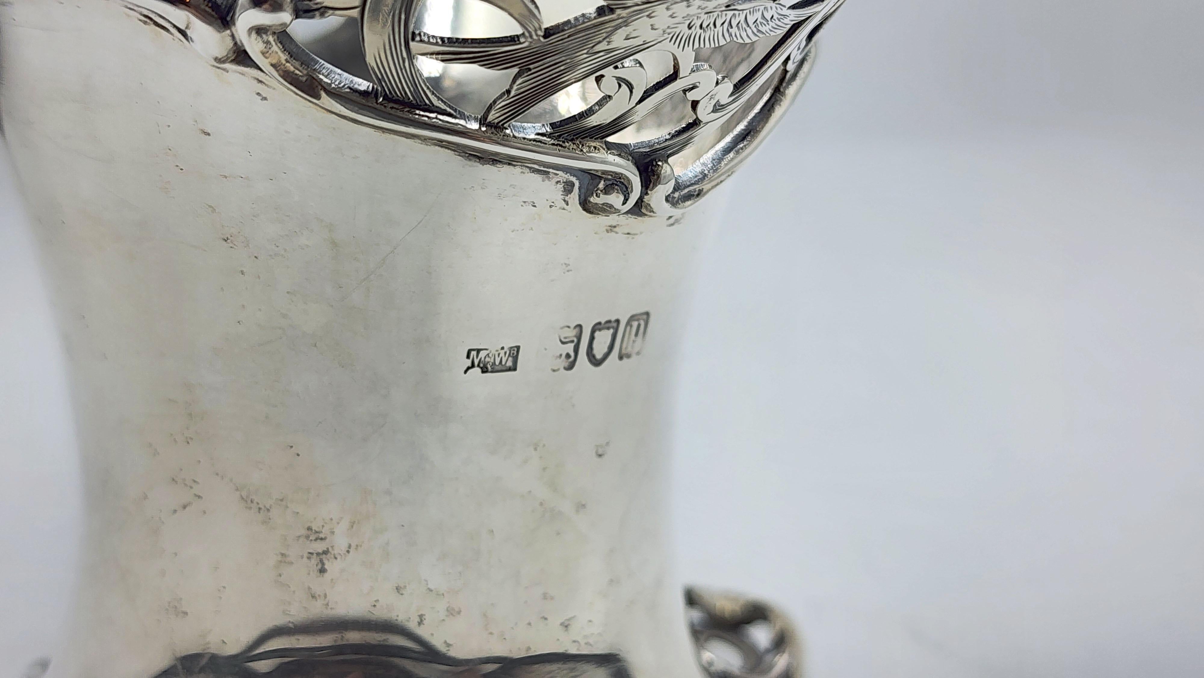 20ième siècle Mappin & Webb English Silver Art Nouveau en vente