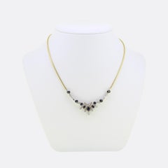 Collana di zaffiri e diamanti Mappin & Webb