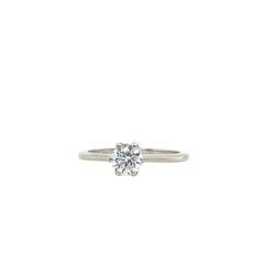 Anillo de diamantes solitario Mappin & Webb con diamante brillante de 0,51 ct E/VS1