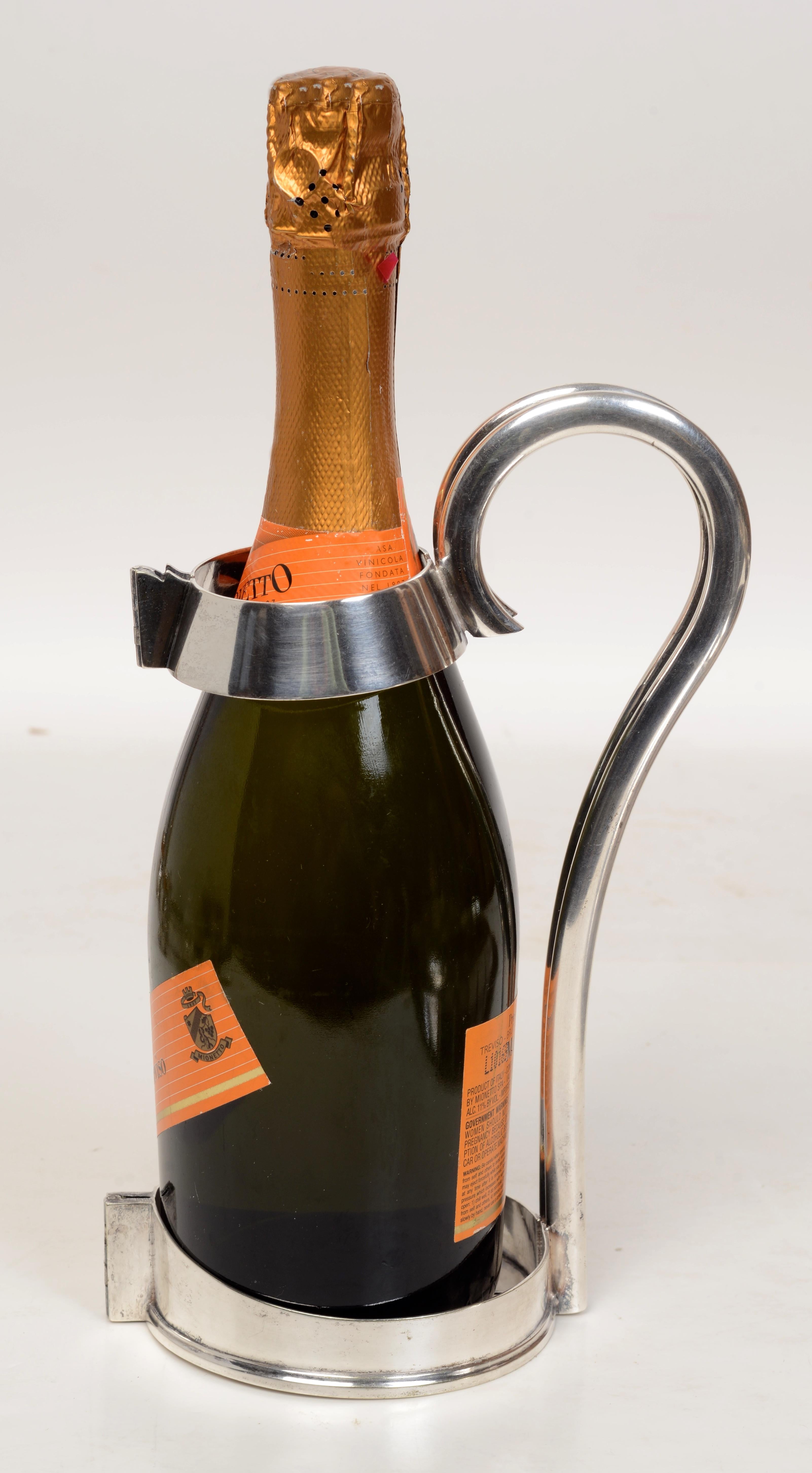 Versatoio per vino o champagne Mappin & Webb, con dicitura 