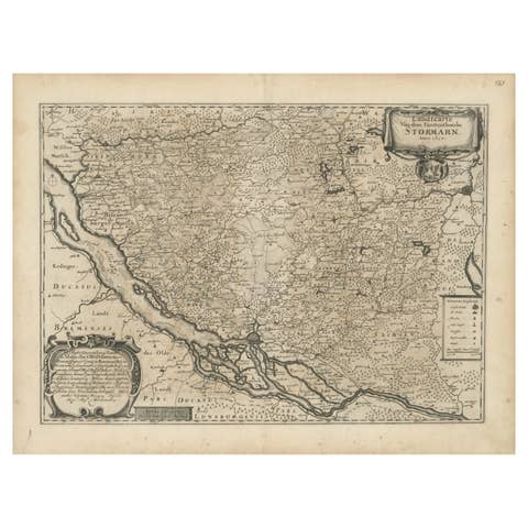 Mapping Stormarn: Johannes Meier's 1650 Cartographic Masterpiece