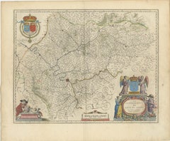 Mapping the Heart of France: Willem Blaeu's 17th Century Île-de-France, ca.1650
