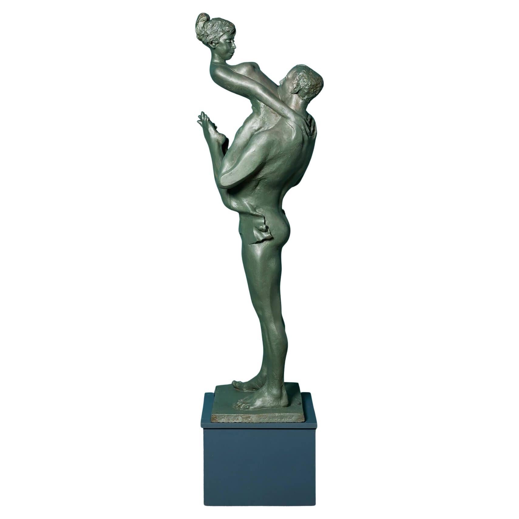 Maquette-Skulptur 'Tänzerinnen' von John W. Mills