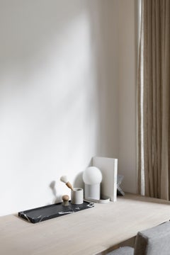 Mar Schwarzer Marmor Kleines Serviertablett