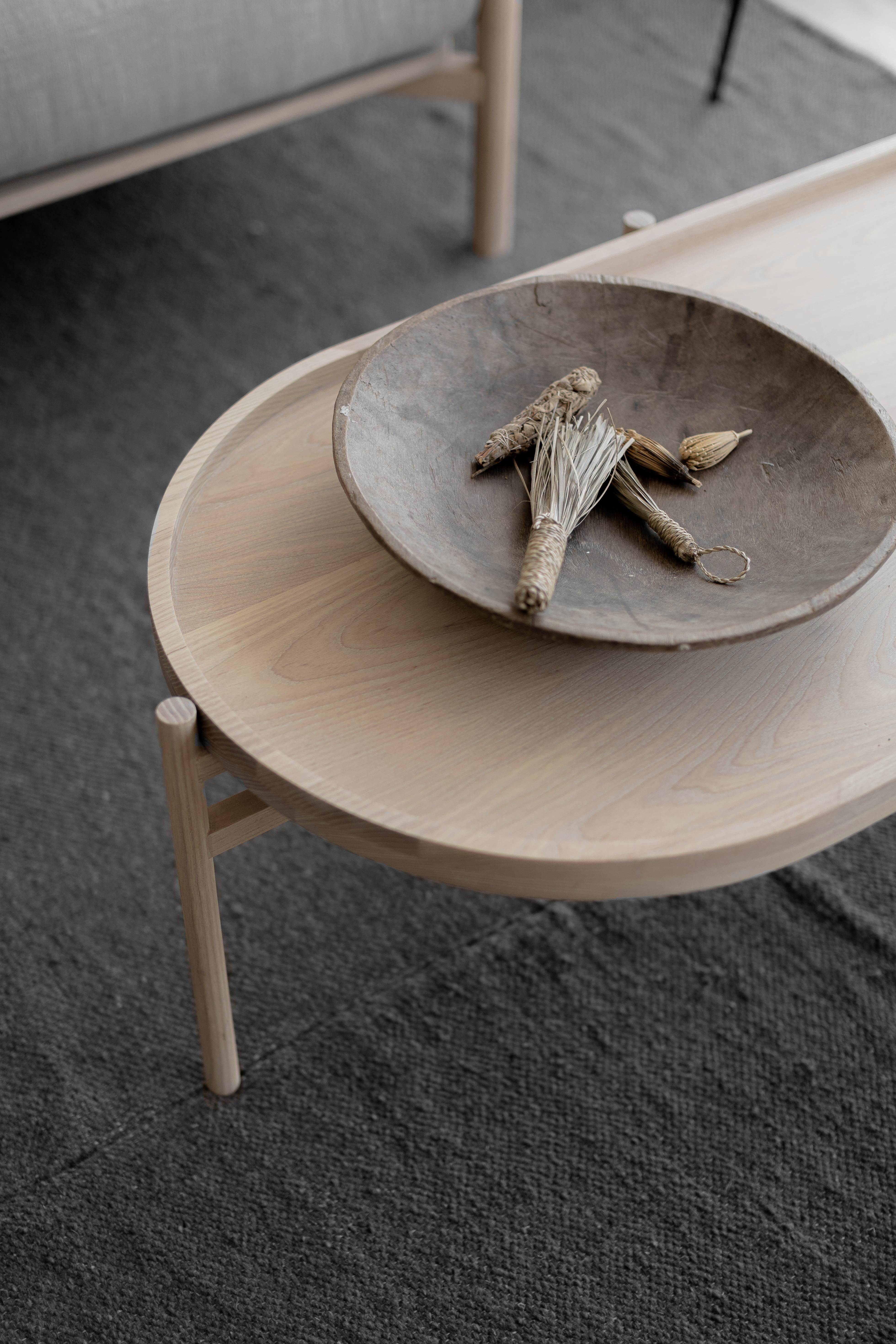 Modern Mar solid ash wood Coffee Table For Sale