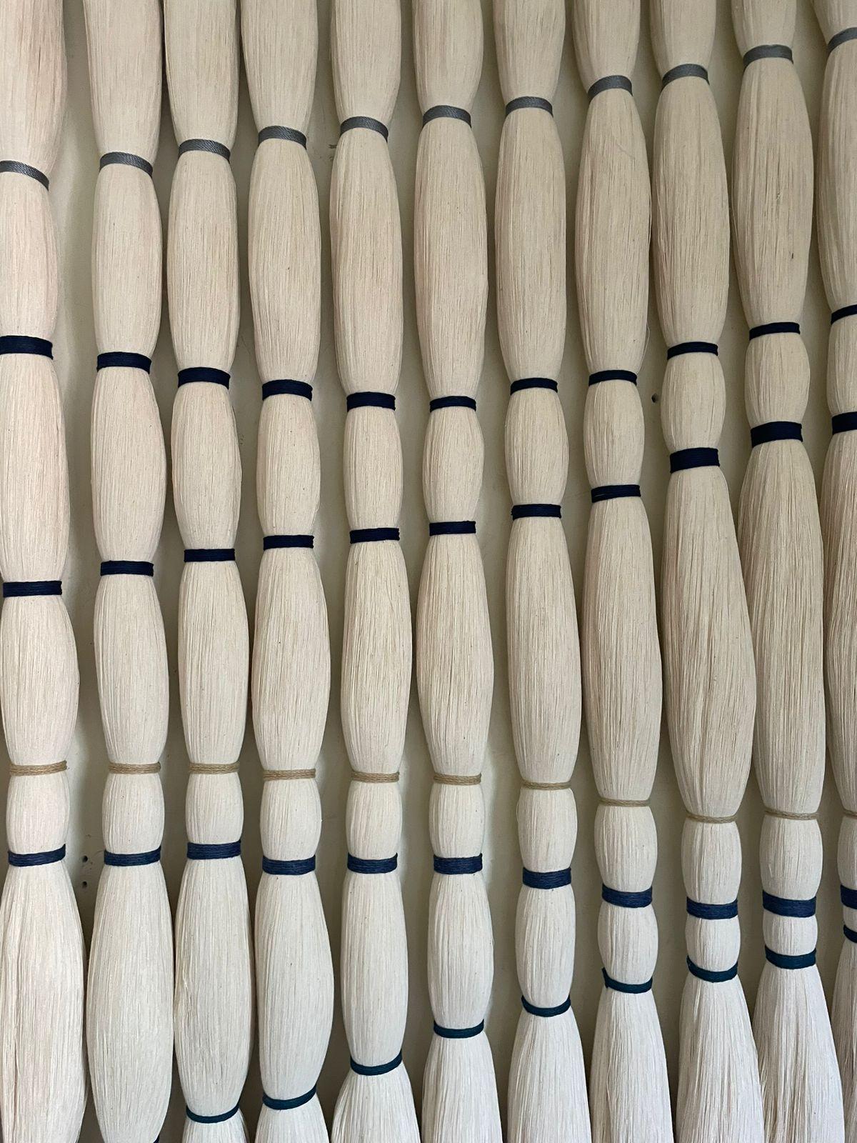 Mar de Algodón, skulpturaler Wandbehang (Mexikanisch) im Angebot