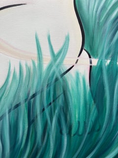 "El sentimiento interior II" surreal, dreamscape, blue, light, emotion, body