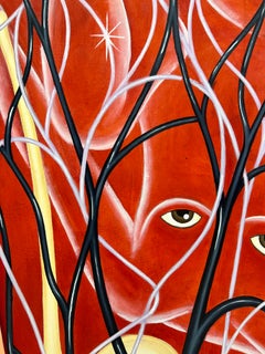 „La mano creadora y el impulso creativo“ anatomisch, kosmisch, Emotionen, Traumlandschaft