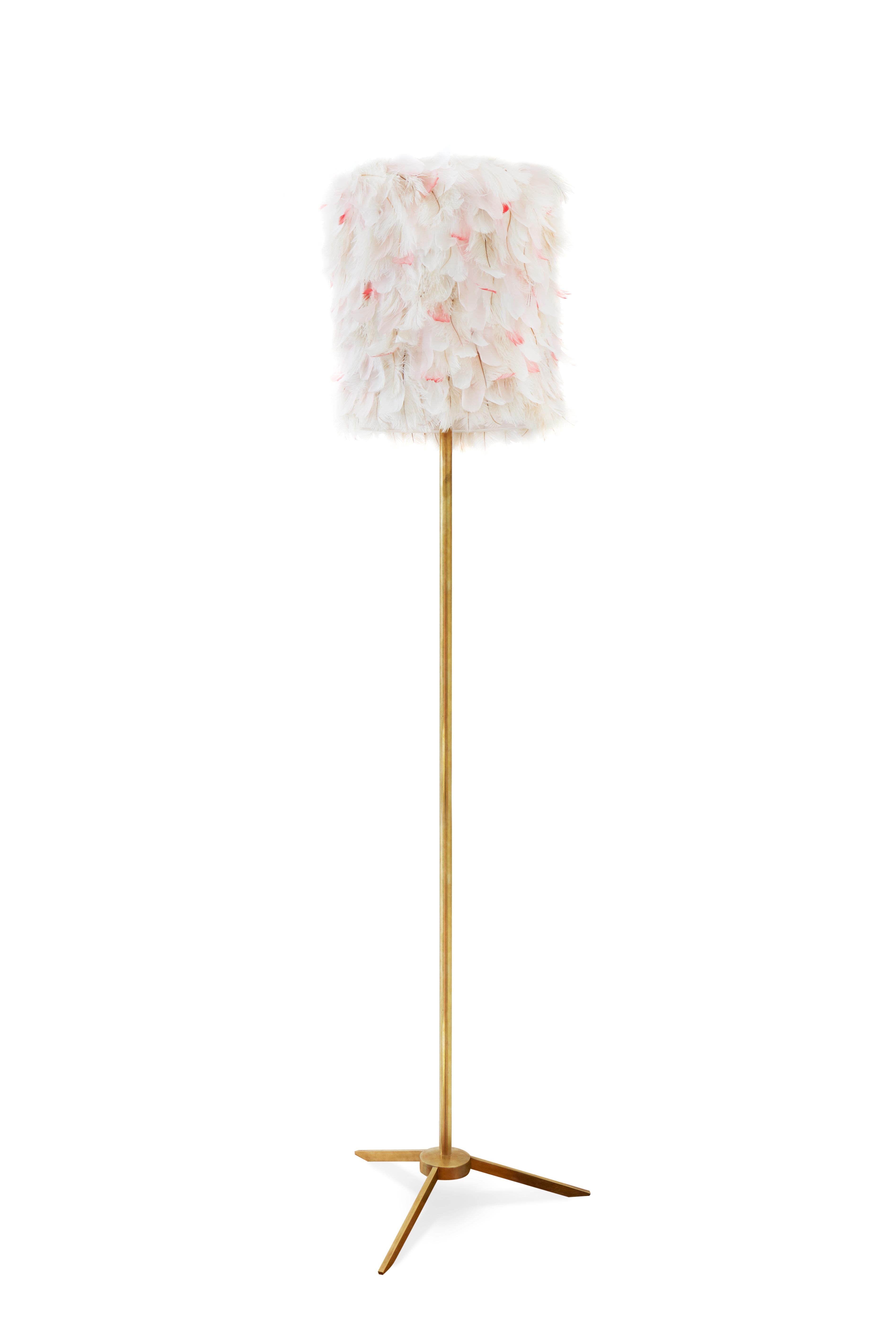 Mara Feathers Lamp by Ilaria Ferraro For Sale at 1stDibs