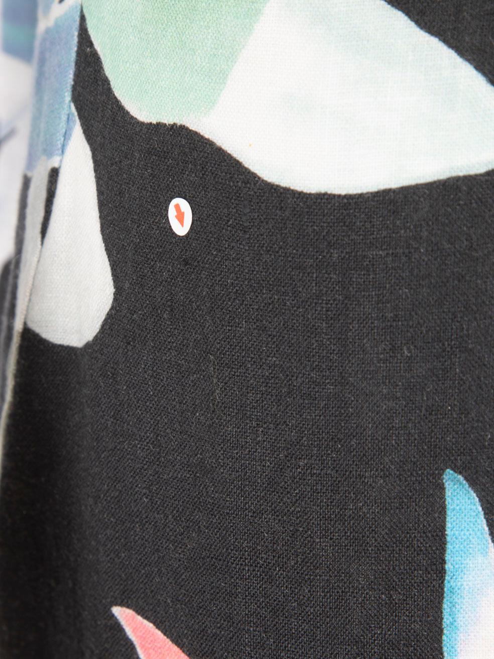 Mara Hoffman Floral Print Maxi Linen Dress Size M In Good Condition In London, GB