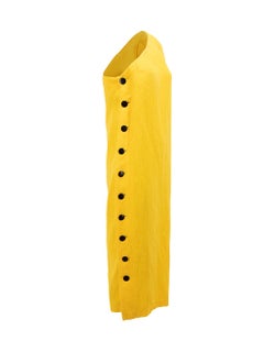 Mara Hoffman Women's Yellow Asymmetric One Sleeve Dress