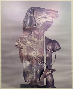 Mara Karetsos 1970s Poster from Galerie Alexandre Iolas