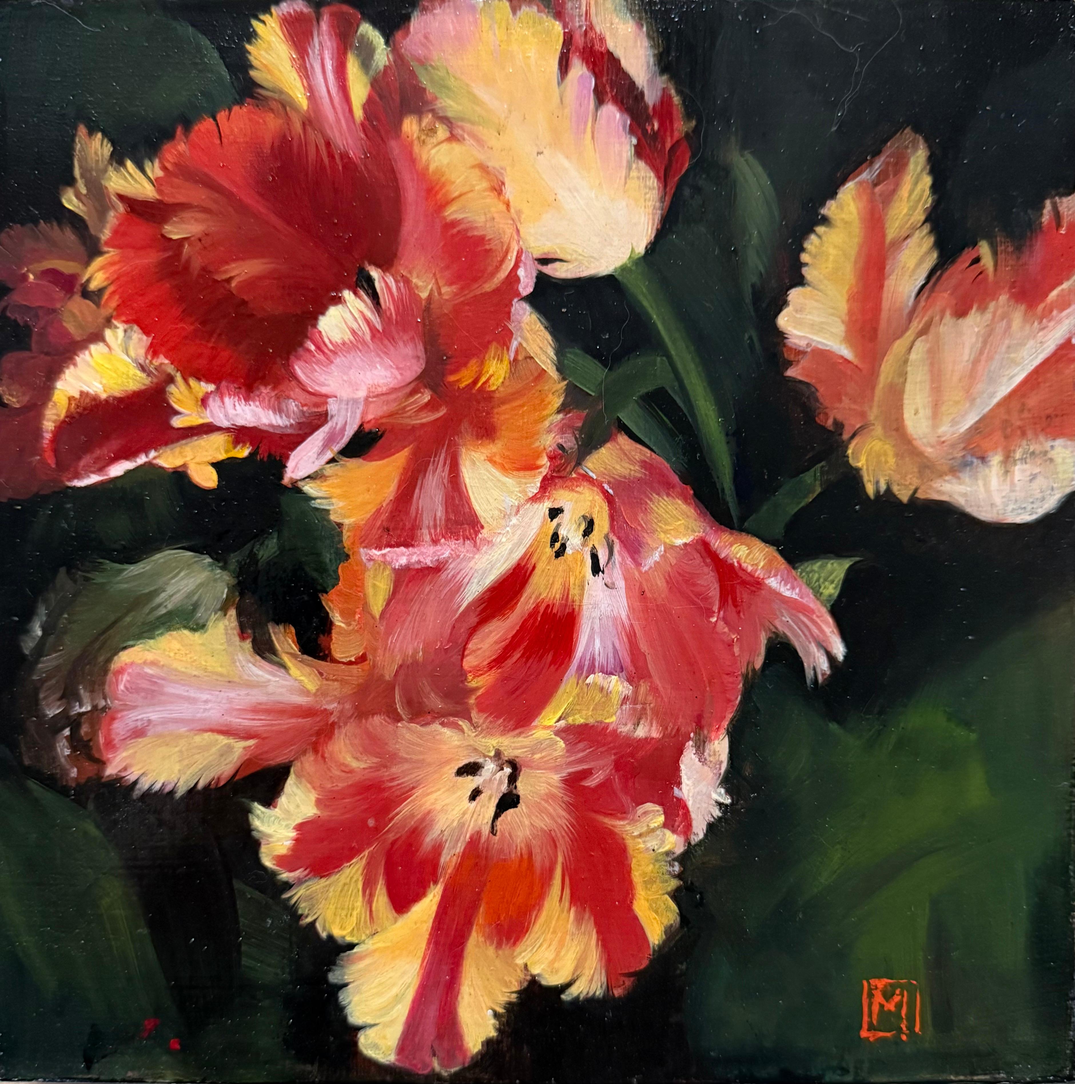 Tulips, Oil Painting